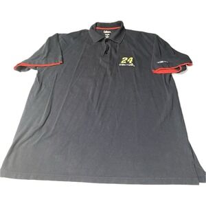 Chase Authentics Men's Size 3XL Navy Nascar #24‎ Jeff Gordon Polo Dupont Racing
